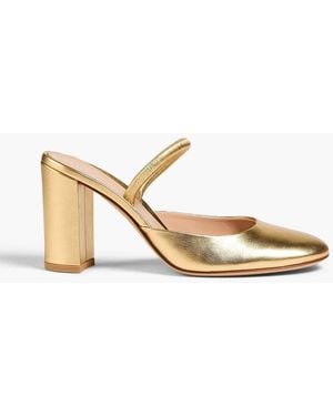 Gianvito Rossi Pumps "tivoli" aus -leder - Mettallic