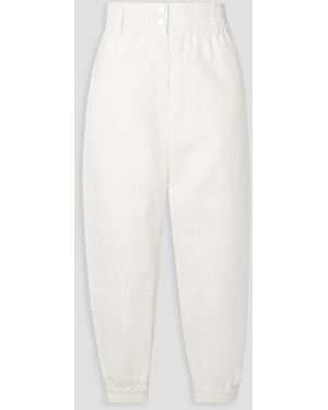 The Range Arid cropped karottenhose aus baumwolle - Weiß