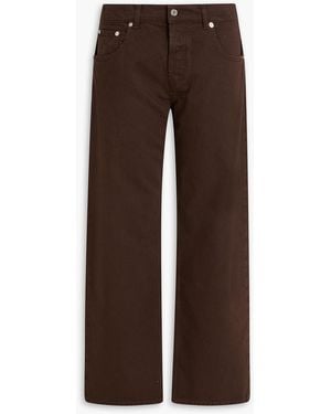 ARMARIUM Halbhohe jeans "fergus" mit geradem bein - Braun