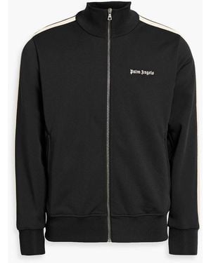 Palm Angels Trainingsjacke aus ponte - Schwarz