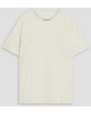 FRAME Cotton-Jersey T-Shirt - Natural