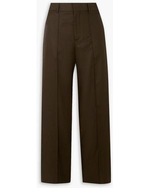 NINETY PERCENT Chani Tm Straight-leg Trousers - Brown