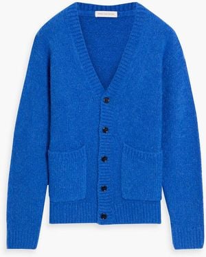 Dries Van Noten Alpaca-Blend Cardigan - Blue