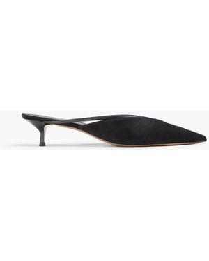 Neous Matar Suede Mules - Black