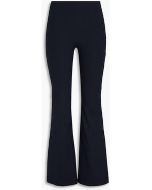 Rag & Bone Simone Stretch-cotton Twill Flared Pants - Blue