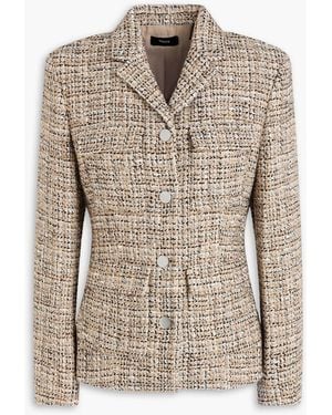 Theory Tweed Blazer - Natural