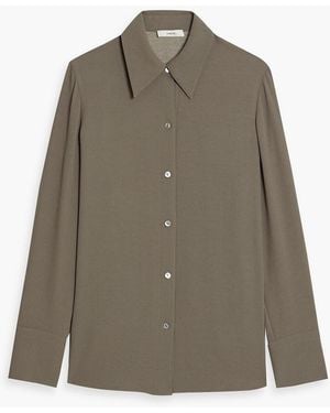 Vince Crepe Shirt - Natural
