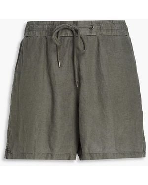 James Perse Linen Shorts - Green