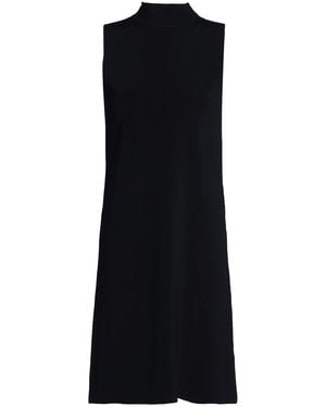 Solace London Cutout Stretch-Ponte Mini Dress - Black