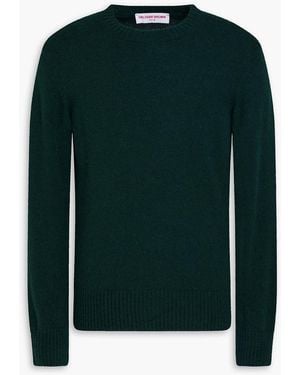 Orlebar Brown Lorca Alpaca-blend Jumper - Green