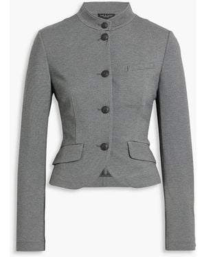 Rag & Bone Slade Ponte Blazer - Gray