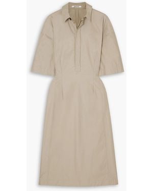 Gauchère Safina Cotton-poplin Shirt Dress - Natural