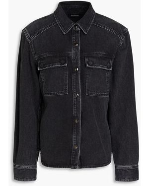 Goldsign The Frey Denim Shirt - Black
