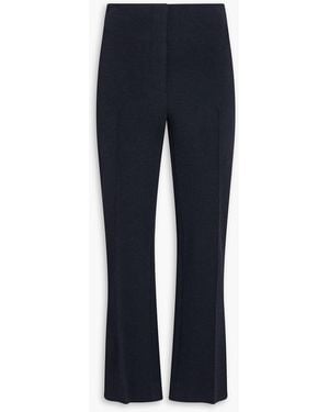 A.Emery Ray Crepe Kick-Flare Trousers - Blue