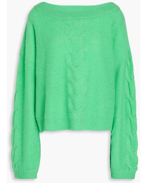 NAADAM Cable-knit Cashmere Jumper - Green