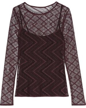 Bailey 44 Lace Top - Purple