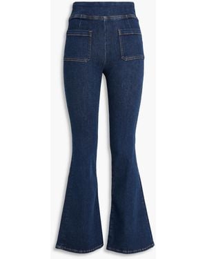 FRAME Bardot High-rise Flared Jeans - Blue
