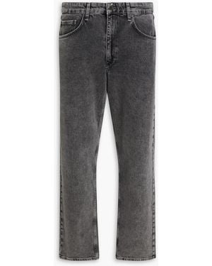 Rag & Bone Rb 4 Straight Denim Jeans - Grey