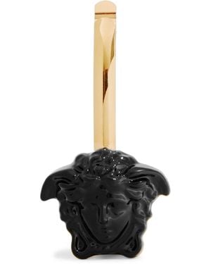 Versace La Medusa-Tone And Resin Hair Clip - Black