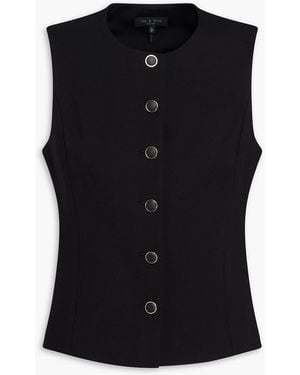 Rag & Bone Irina Jersey Vest - Black