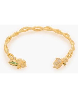 Zimmermann Tone Crystal Cuff - Metallic