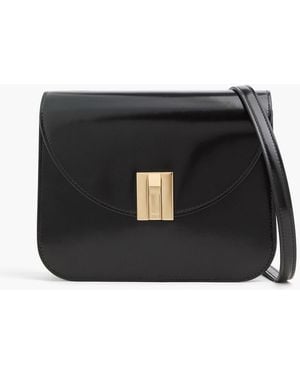Bally Ollam Leather Shoulder Bag - Black