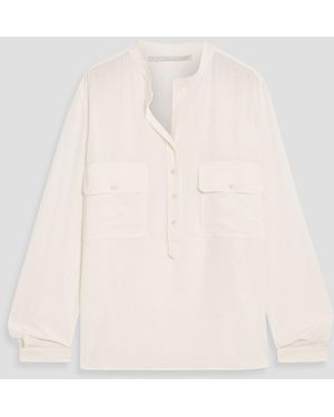 Stella McCartney Silk Crepe De Chine Shirt - White