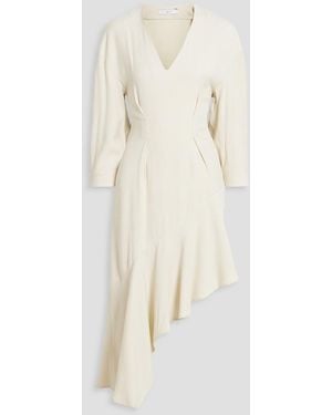 IRO Izae Asymmetric Chenille Dress - Natural
