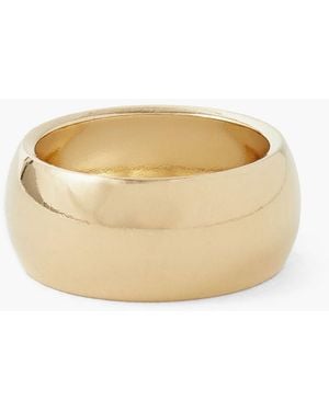 Laura Lombardi Net sustain luna goldfarbener ring - Natur