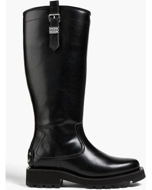 Ganni Buckled Boots - Black