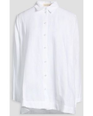 Casa Raki Ginebra Linen Shirt - White