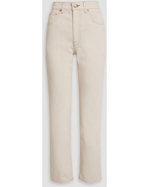 Ulla Johnson Daphne Slim Boyfriend Jeans - Natural