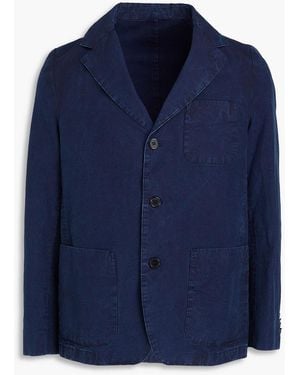 Officine Generale Denim Blazer - Blue