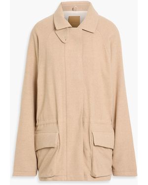 LE17SEPTEMBRE Wool-Twill Jacket - Natural