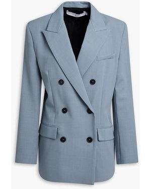 IRO Pietra Double-breasted Wool Blazer - Blue