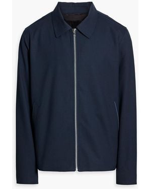 Rag & Bone Melrose Wool-Blend Twill Jacket - Blue