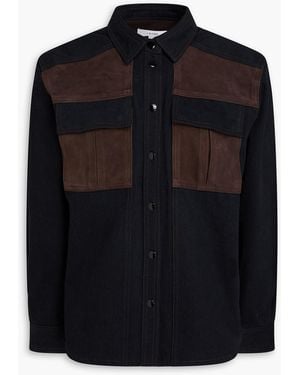 FRAME Denim Shirt Jacket - Black
