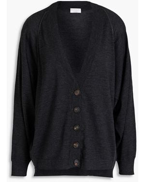 Brunello Cucinelli Cardigan aus einer woll-kaschmirmischung - Schwarz