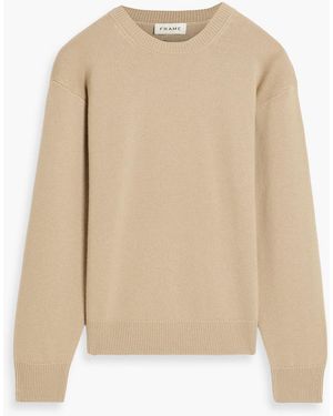 FRAME Cashmere Sweater - Natural