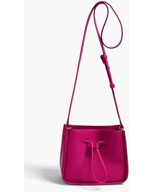 3.1 Phillip Lim Soleil Pebbled-leather Bucket Bag - Red