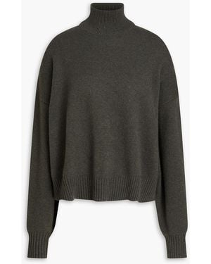 Theory Cashmere Turtleneck Jumper - Black