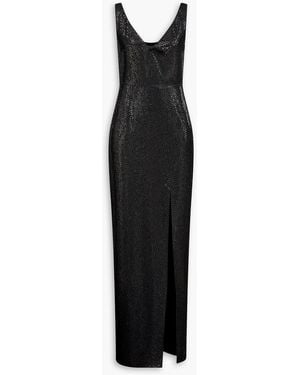 Roland Mouret Crystal-embellished Tulle Gown - Black