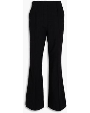 Day Birger et Mikkelsen Alice Cotton And Wool-blend Flared Pants - Black