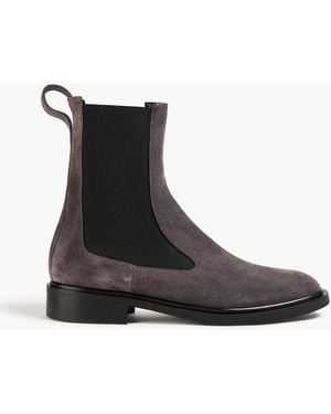 A.Emery Grace Suede Chelsea Boots - Black