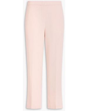 Theory Crepe Wide-leg Trousers - Pink