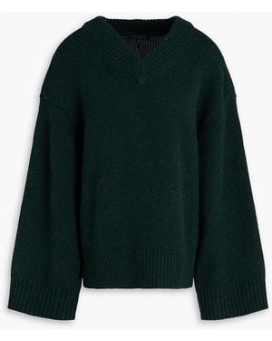 Rag & Bone Danica Wool And Cashmere-Blend Jumper - Green