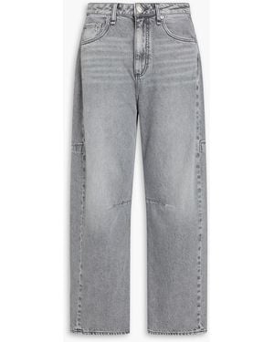 Rag & Bone Hoch sitzende barrel-jeans "charlie" - Grau