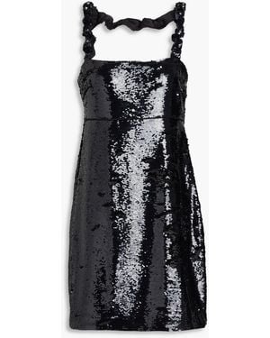 slim fit dress slacks Sequined Dress in Light Lilac – SVRN main image 1