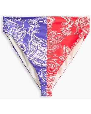 Mara Hoffman Bikini-höschen mit paisley-print - Pink