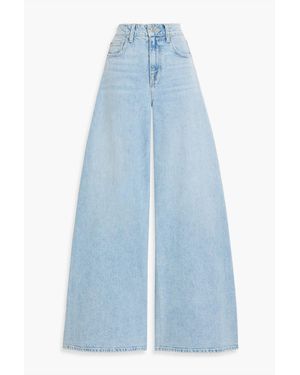 Jonathan Simkhai Hoch sitzende jeans mit weitem bein - Blau